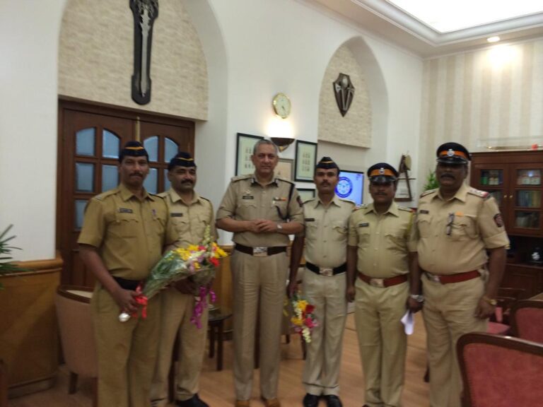 Rewarded by Mumbai Police commissioner Shree Rakesh Mariya sir